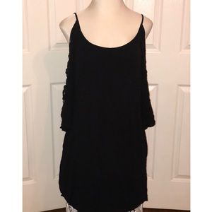 Women’s Plus Size Dress with Crochet Detail